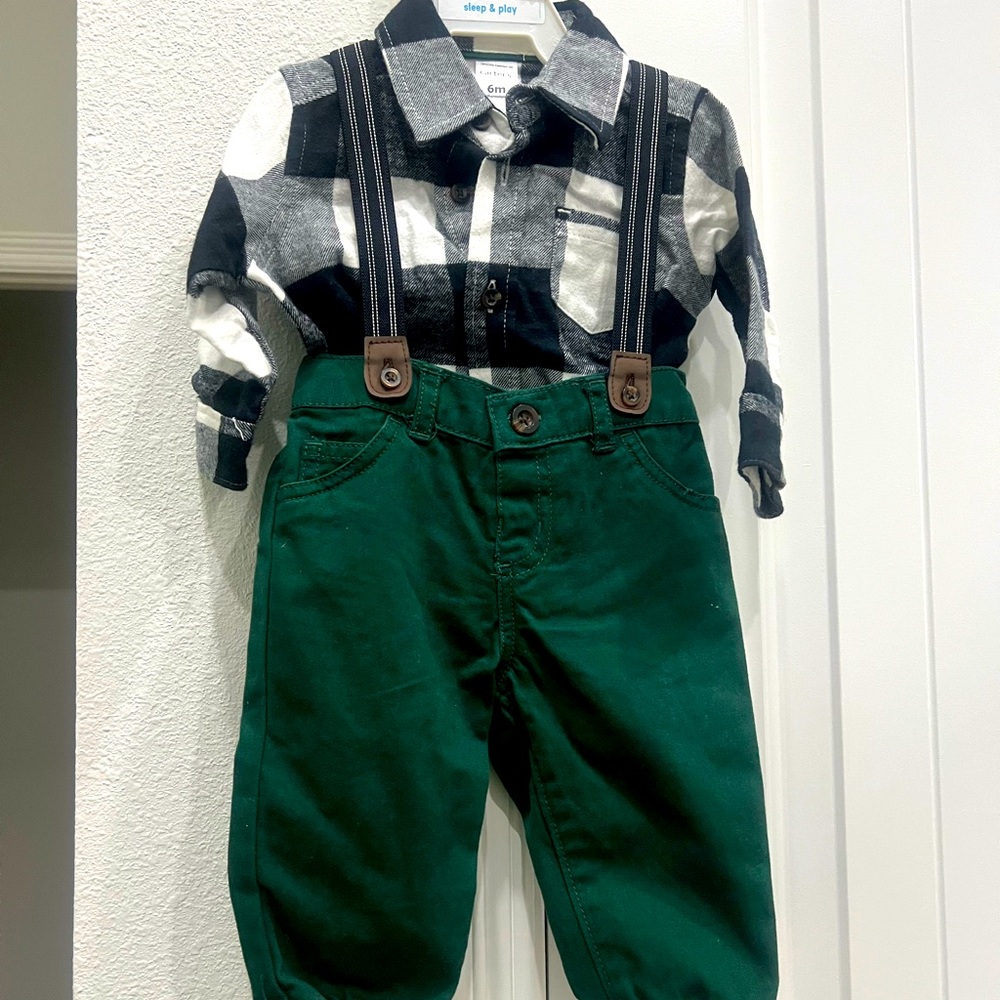 Carters baby boy set 6 months